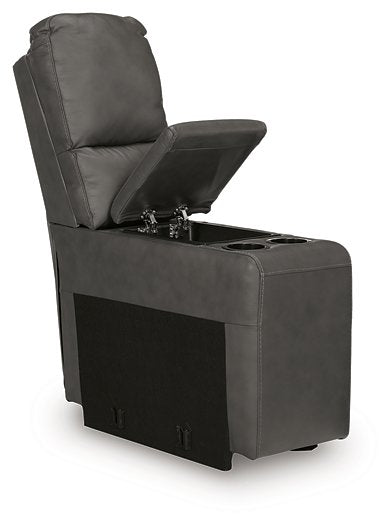 Bleckley Power Reclining Sectional - Plourde Furniture Co (Caribou, ME)