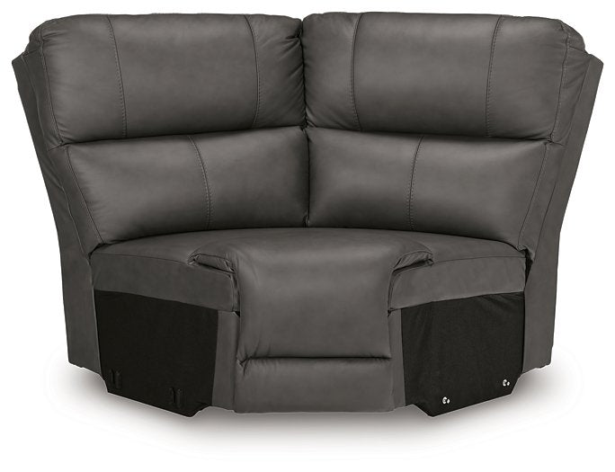 Bleckley Power Reclining Sectional - Plourde Furniture Co (Caribou, ME)