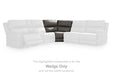 Bleckley Power Reclining Sectional - Plourde Furniture Co (Caribou, ME)