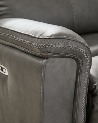 Bleckley Power Reclining Sectional - Plourde Furniture Co (Caribou, ME)
