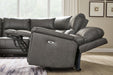 Bleckley Power Reclining Sectional - Plourde Furniture Co (Caribou, ME)