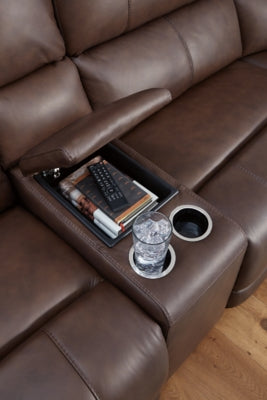 Bleckley Power Reclining Sectional - Plourde Furniture Co (Caribou, ME)