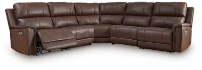 Bleckley Power Reclining Sectional - Plourde Furniture Co (Caribou, ME)