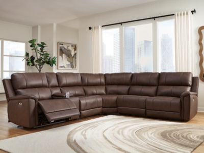 Bleckley Power Reclining Sectional - Plourde Furniture Co (Caribou, ME)