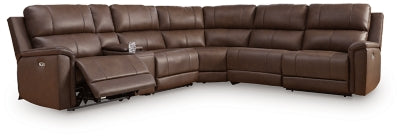 Bleckley Power Reclining Sectional - Plourde Furniture Co (Caribou, ME)