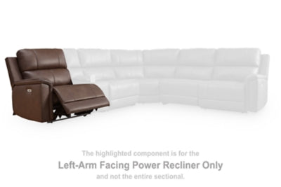 Bleckley Power Reclining Sectional - Plourde Furniture Co (Caribou, ME)