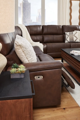 Bleckley Power Reclining Sectional - Plourde Furniture Co (Caribou, ME)