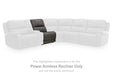 5Z - Pittson Power Reclining Sectional - Plourde Furniture Co (Caribou, ME)