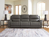 5Z - Pittson Power Sectional Reclining Sofa - Plourde Furniture Co (Caribou, ME)