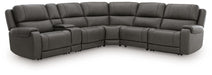 5Z - Pittson Power Reclining Sectional - Plourde Furniture Co (Caribou, ME)