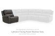 5Z - Pittson Power Sectional Reclining Sofa - Plourde Furniture Co (Caribou, ME)
