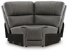 5Z - Pittson Power Reclining Sectional - Plourde Furniture Co (Caribou, ME)