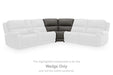 5Z - Pittson Power Reclining Sectional - Plourde Furniture Co (Caribou, ME)