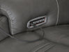 5Z - Pittson Power Sectional Reclining Sofa - Plourde Furniture Co (Caribou, ME)