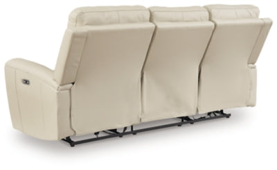 Dahlmoore Power Reclining Sofa - Plourde Furniture Co (Caribou, ME)