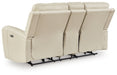 Dahlmoore Power Reclining Loveseat with Console - Plourde Furniture Co (Caribou, ME)