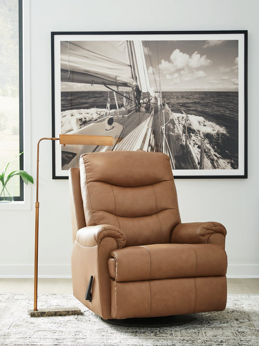 Flynwood Swivel Glider Recliner - Plourde Furniture Co (Caribou, ME)