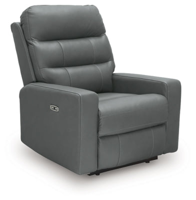 Pennacle Pier Power Recliner - Plourde Furniture Co (Caribou, ME)