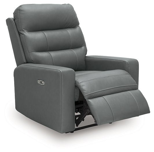 Pennacle Pier Power Recliner - Plourde Furniture Co (Caribou, ME)