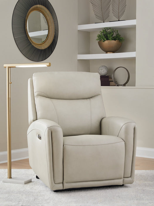 Pincara Power AutoGlide Recliner - Plourde Furniture Co (Caribou, ME)