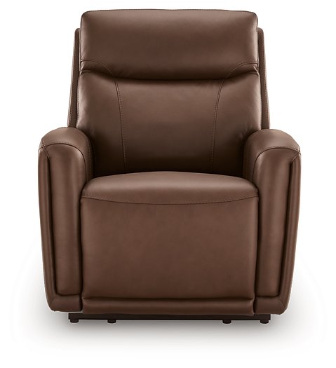 Pincara Power AutoGlide Recliner - Plourde Furniture Co (Caribou, ME)