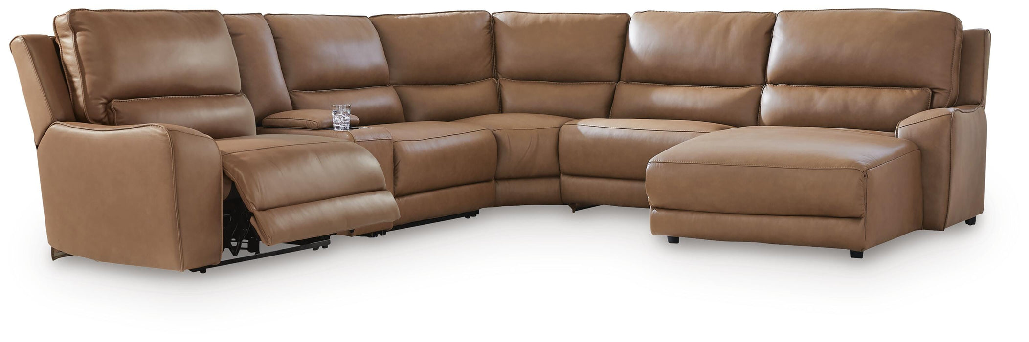DeepWakes Power Reclining Sectional with Chaise