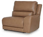 DeepWakes Reclining Sectional with Storage Console - Plourde Furniture Co (Caribou, ME)