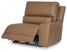 DeepWakes Reclining Sectional with Storage Console - Plourde Furniture Co (Caribou, ME)
