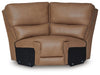DeepWakes Reclining Sectional with Storage Console - Plourde Furniture Co (Caribou, ME)