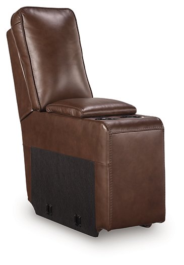 DeepWakes Power Reclining Sectional with Chaise - Plourde Furniture Co (Caribou, ME)