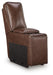 DeepWakes Reclining Sectional with Storage Console - Plourde Furniture Co (Caribou, ME)
