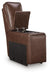 DeepWakes Reclining Sectional with Storage Console - Plourde Furniture Co (Caribou, ME)