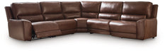 DeepWakes Power Reclining Sectional - Plourde Furniture Co (Caribou, ME)