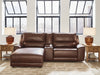 DeepWakes Power Reclining Sectional with Chaise - Plourde Furniture Co (Caribou, ME)