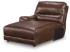 DeepWakes Power Reclining Sectional with Chaise - Plourde Furniture Co (Caribou, ME)