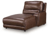 DeepWakes Reclining Sofa Chaise - Plourde Furniture Co (Caribou, ME)