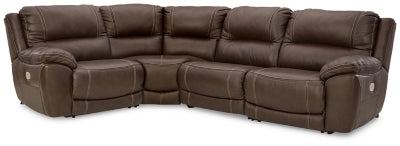 Dunleith Power Reclining Sectional - Plourde Furniture Co (Caribou, ME)