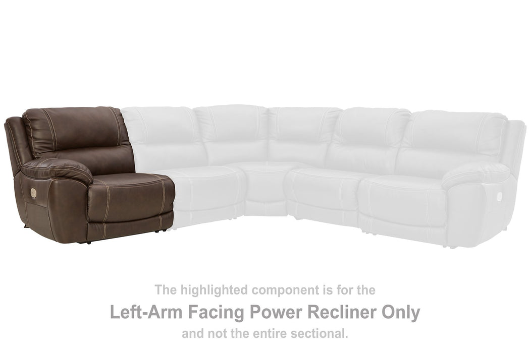 Dunleith Power Reclining Sectional - Plourde Furniture Co (Caribou, ME)