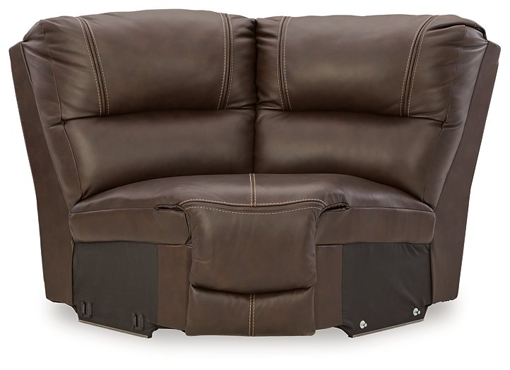 Dunleith Power Reclining Sectional - Plourde Furniture Co (Caribou, ME)