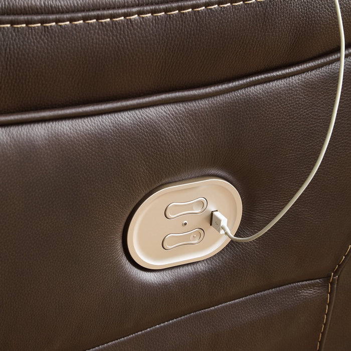 Dunleith Power Reclining Sectional - Plourde Furniture Co (Caribou, ME)