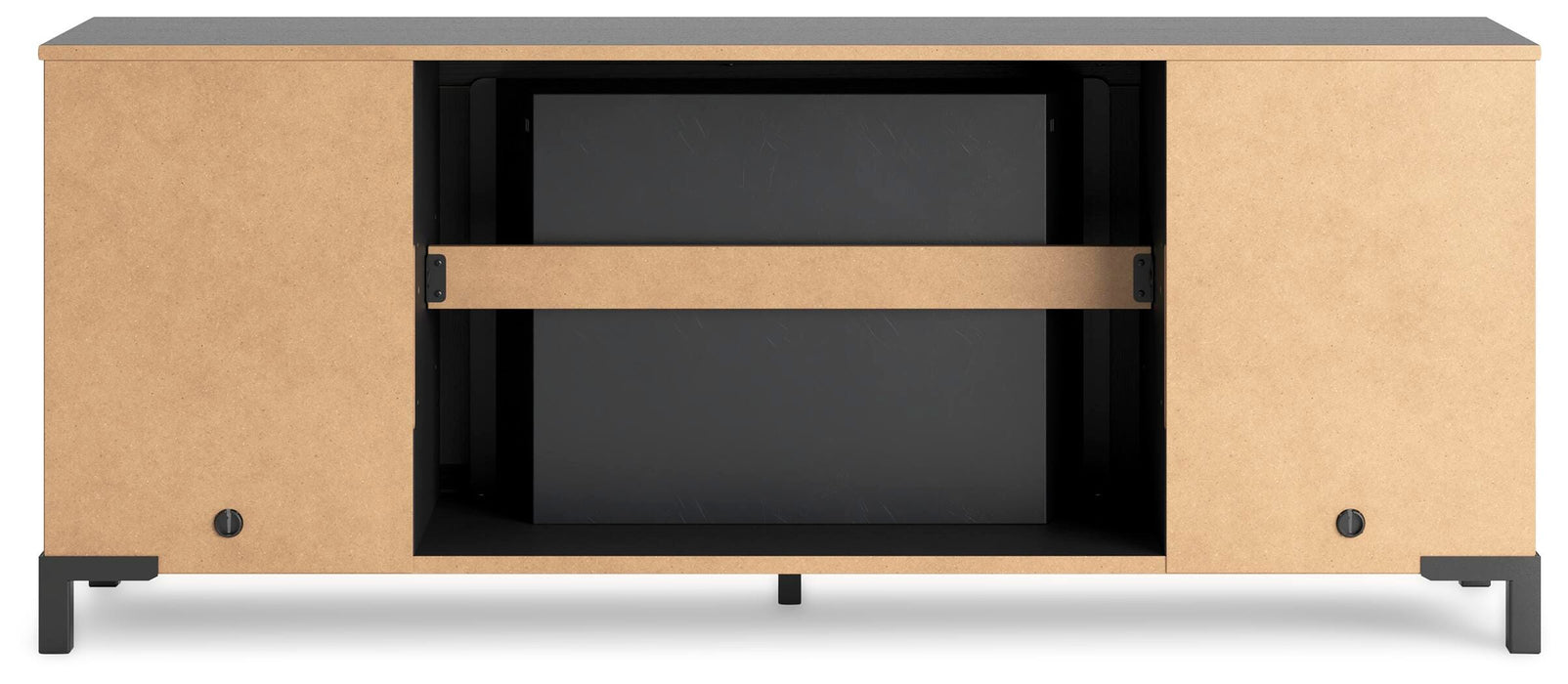 Cayberry 60" TV Stand with Electric Fireplace - Plourde Furniture Co (Caribou, ME)