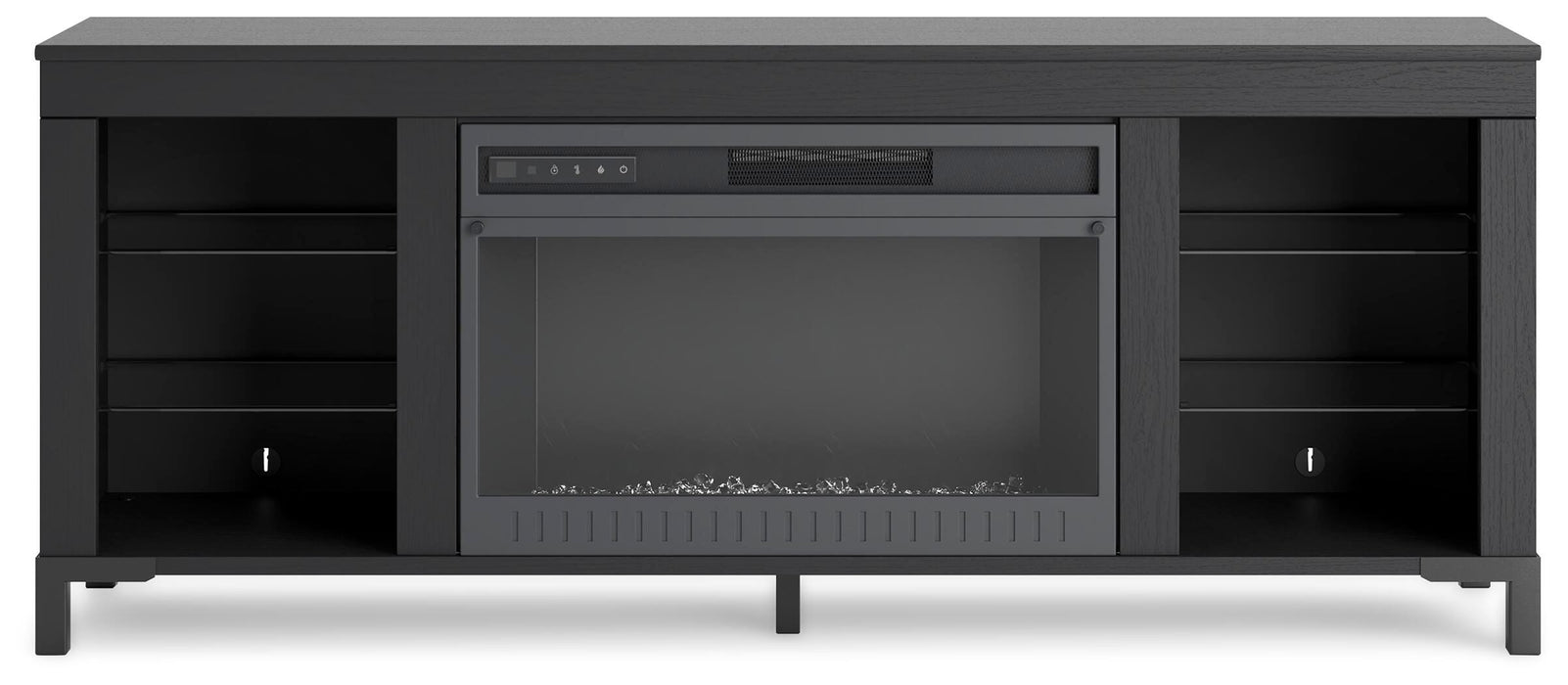 Cayberry 60" TV Stand with Electric Fireplace - Plourde Furniture Co (Caribou, ME)