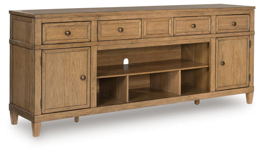 Sharlance 81" TV Stand - Plourde Furniture Co (Caribou, ME)