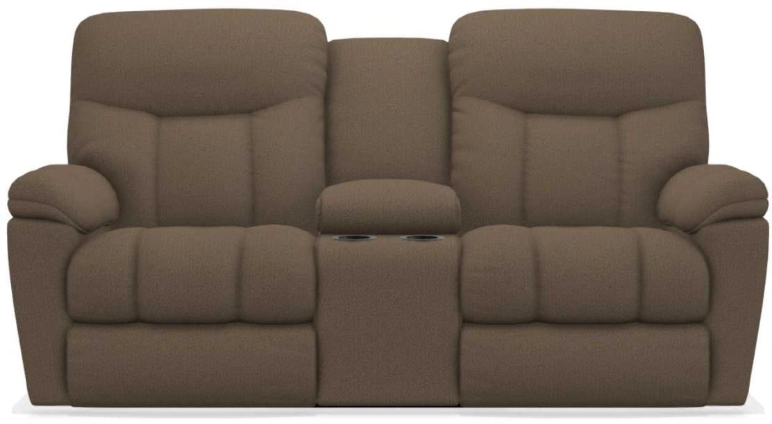La-Z-Boy Morrison Cappuccino La-Z-Time Full Reclining Loveseat w/Console
