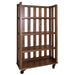 Arlington House Open Bookcase in Cobblestone Brown image