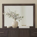 Modern Edge Landscape Mirror in Caffe image