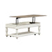 Magnolia Manor Lift Top Cocktail Table in Antique White image
