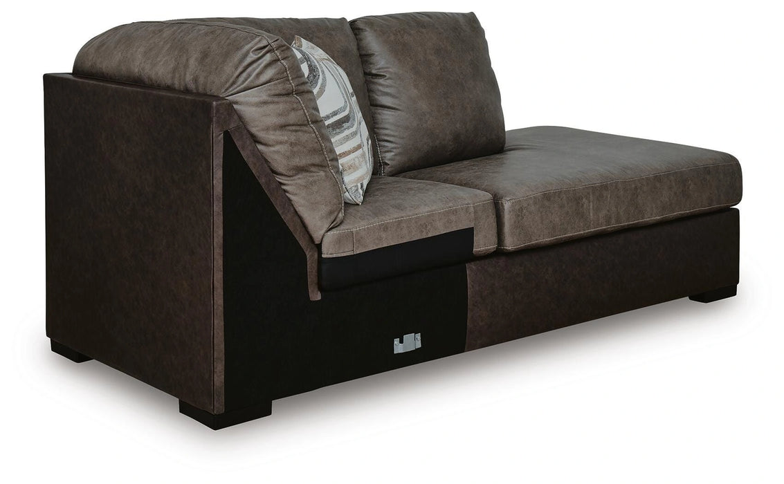 Castille Way Sleeper Sectional with Chaise