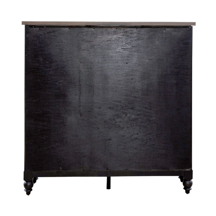 Americana Farmhouse 12 Drawer Chesser in Black image