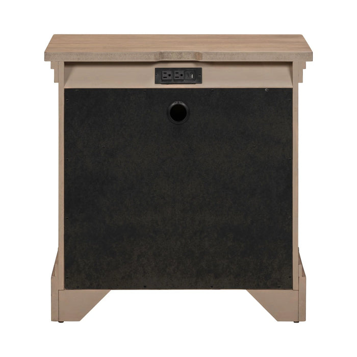 Haven Hills Nightstand w/ Charging Station image